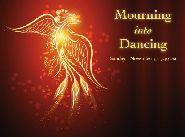 Mourning into Dancing graphic