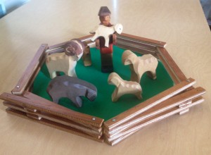 Jesus the Good Shepherd figures used in Godly Play