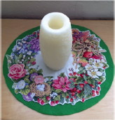 A candle used with Godly Play