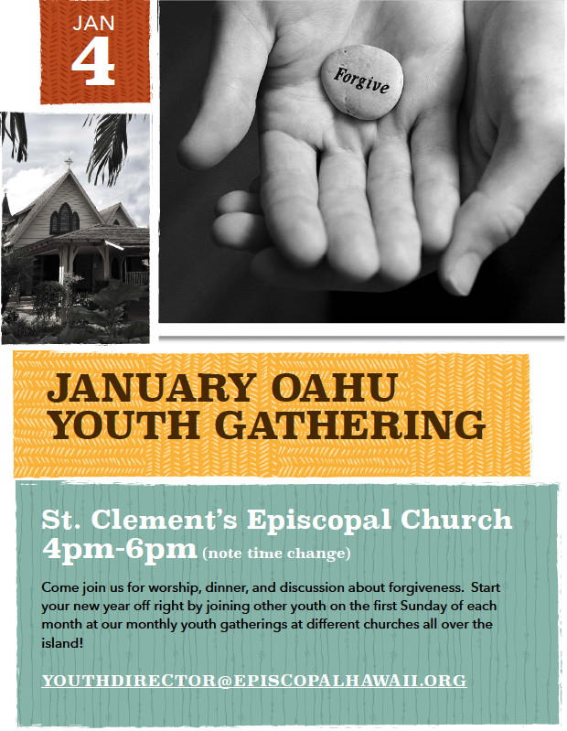 January Youth Gathering graphic