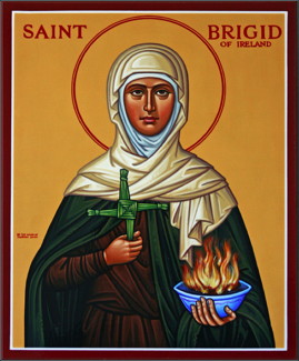 St. Bridget icon