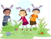 Easter Egg hunt graphic