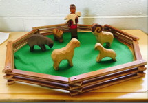 Godly Play figures for Jesus the Good Shepherd