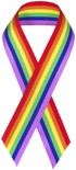 rainbow ribbon graphic