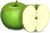 green apples