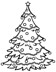 Christmas tree graphic