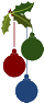 Christmas decorations graphic