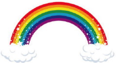 rainbow graphic