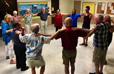 dancing at LutherFest