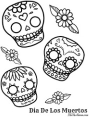 Dia de los Muertos graphic