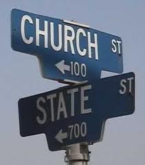 church and state graphic