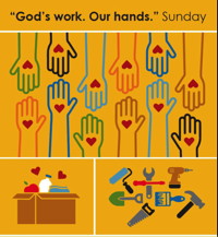 God's work, our hands logo