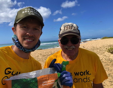 beach cleanup picture