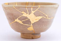 Stewardship 2023 logo: kintsugi graphic