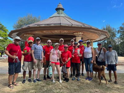 LCH participants in the AIDS Walk