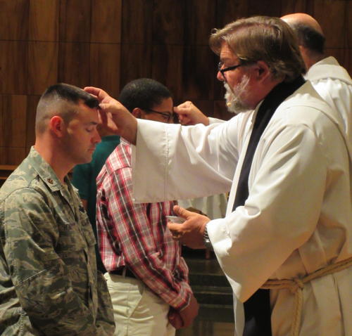 Imposition of Ashes on Ash Wednesday