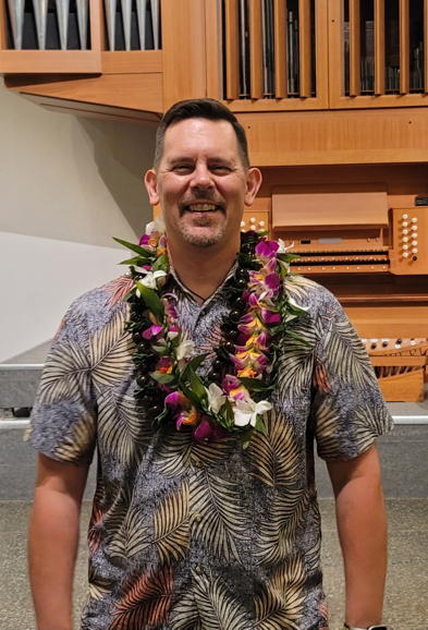 Barry Wenger, directory of music and liturgy and organist