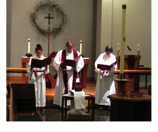 The Triduum—Great Three Days—began with Maundy Thursday